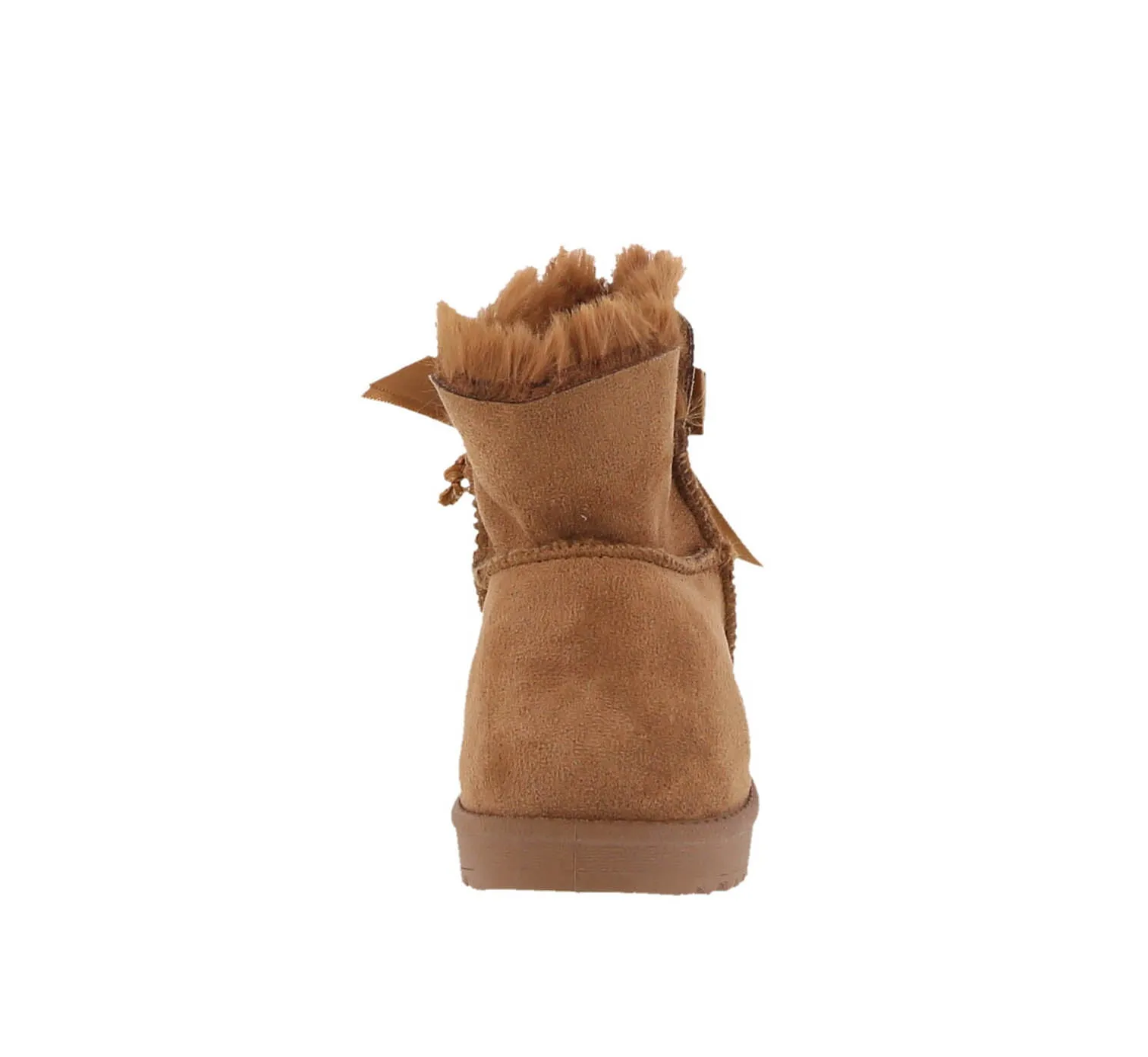 KID'S SHOES SUEDE TAN BOOTS ANNIE-16K