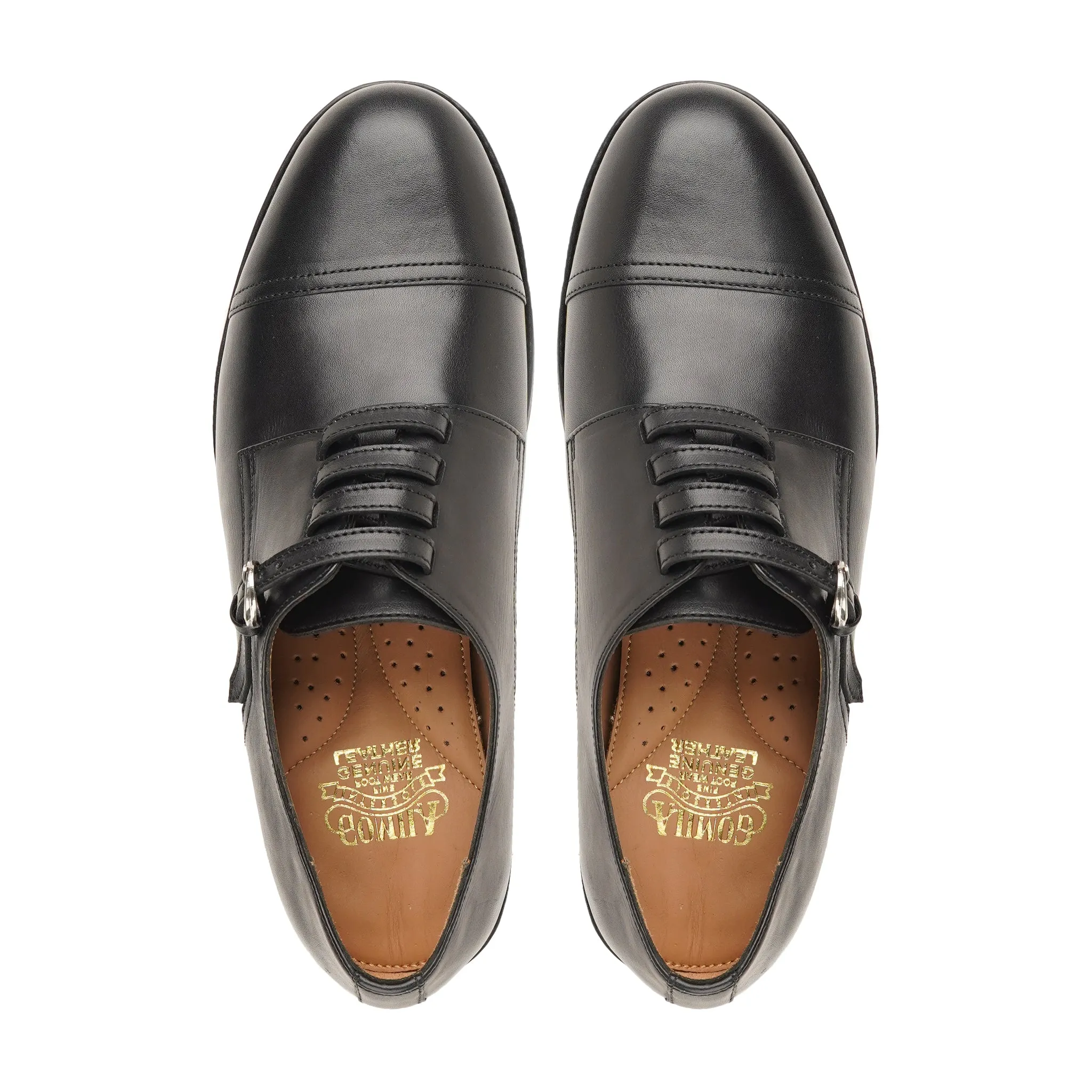 Norson - Men's Black Calf Leather Derby Shoe