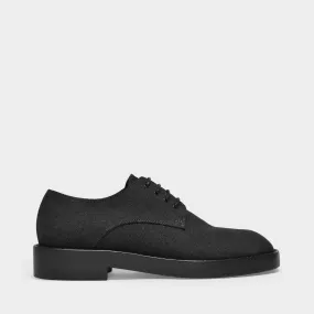 Olivier Derbies in Grey Leather