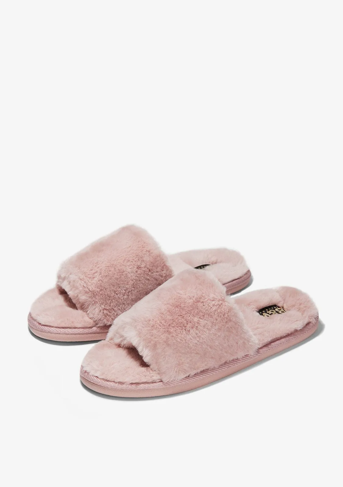 Open Toe Pink Home Slipper
