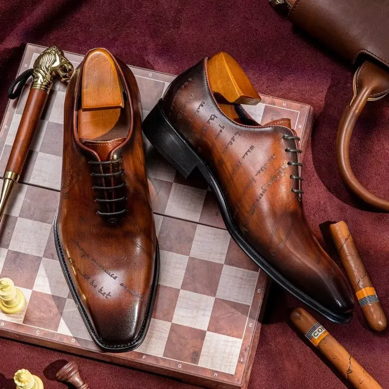Opulessa Business Lace-Up Oxfords