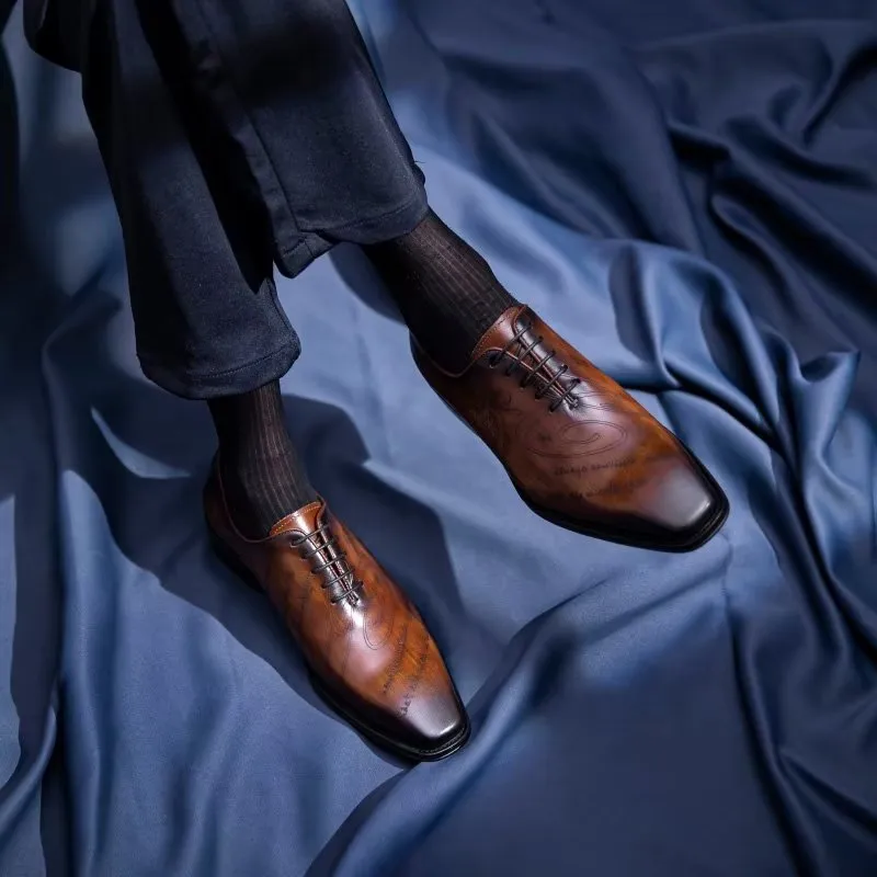 Opulessa Business Lace-Up Oxfords