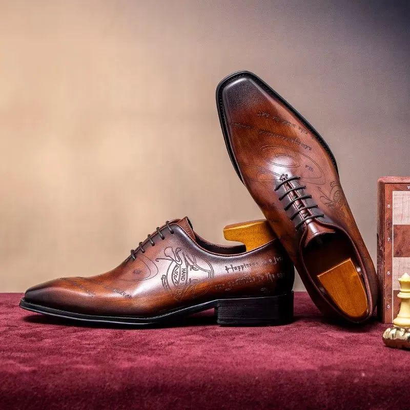 Opulessa Business Lace-Up Oxfords
