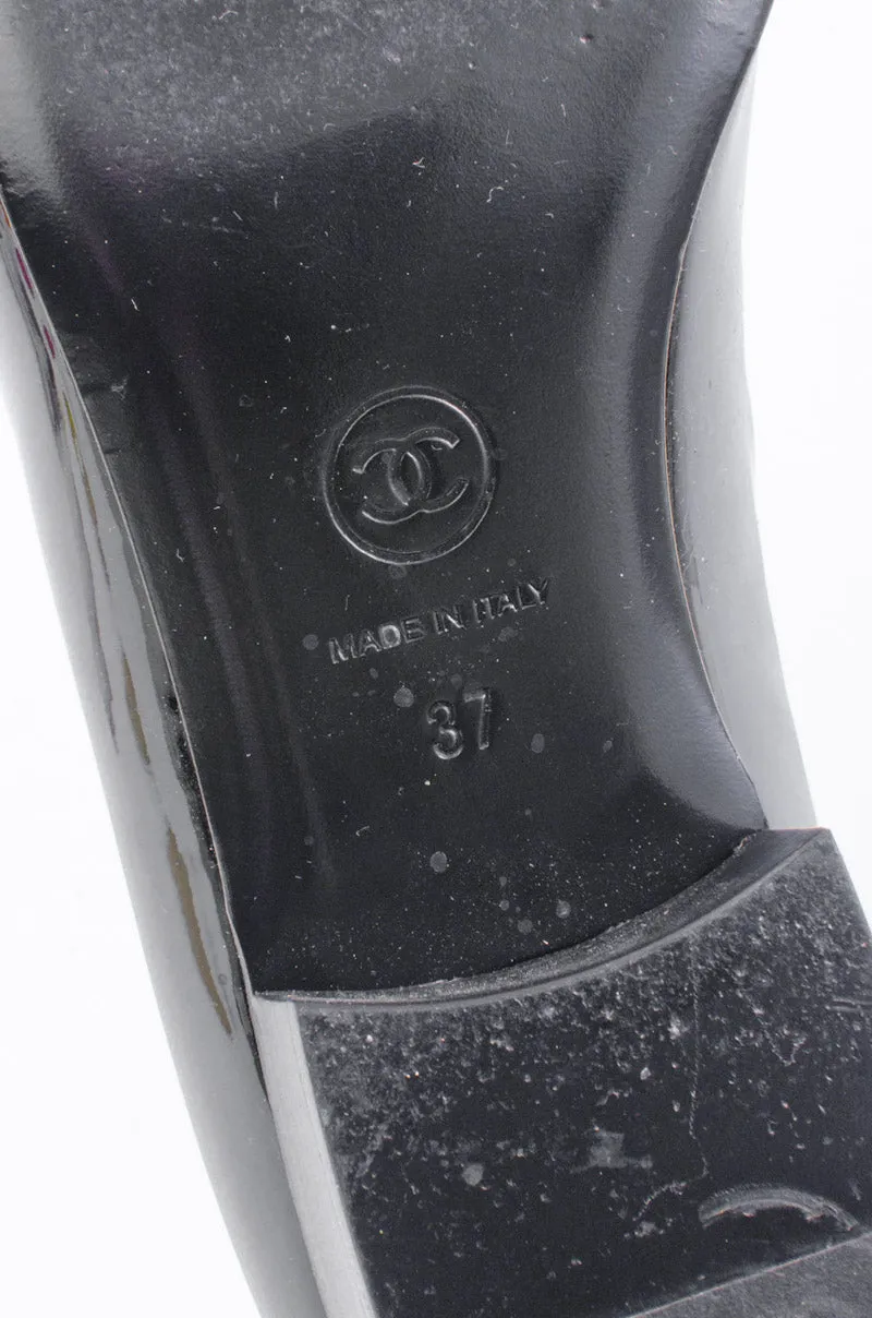 PATENT LEATHER LOAFERS