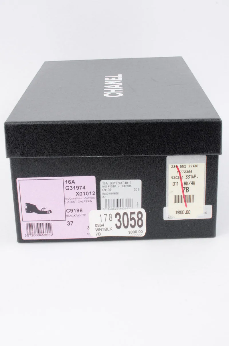 PATENT LEATHER LOAFERS