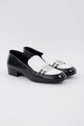 PATENT LEATHER LOAFERS