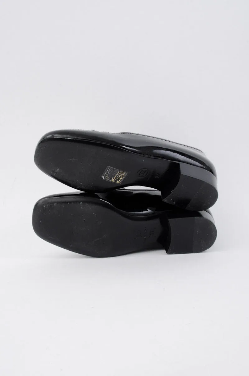 PATENT LEATHER LOAFERS