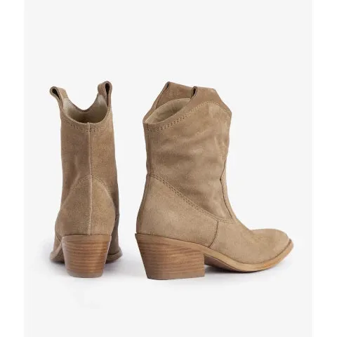 Pedro Garcia Bristol Midi Cowboy Boot in Camel