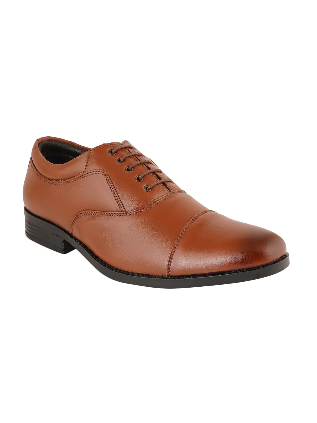 Pelle Albero Tan Mens Formal Shoes