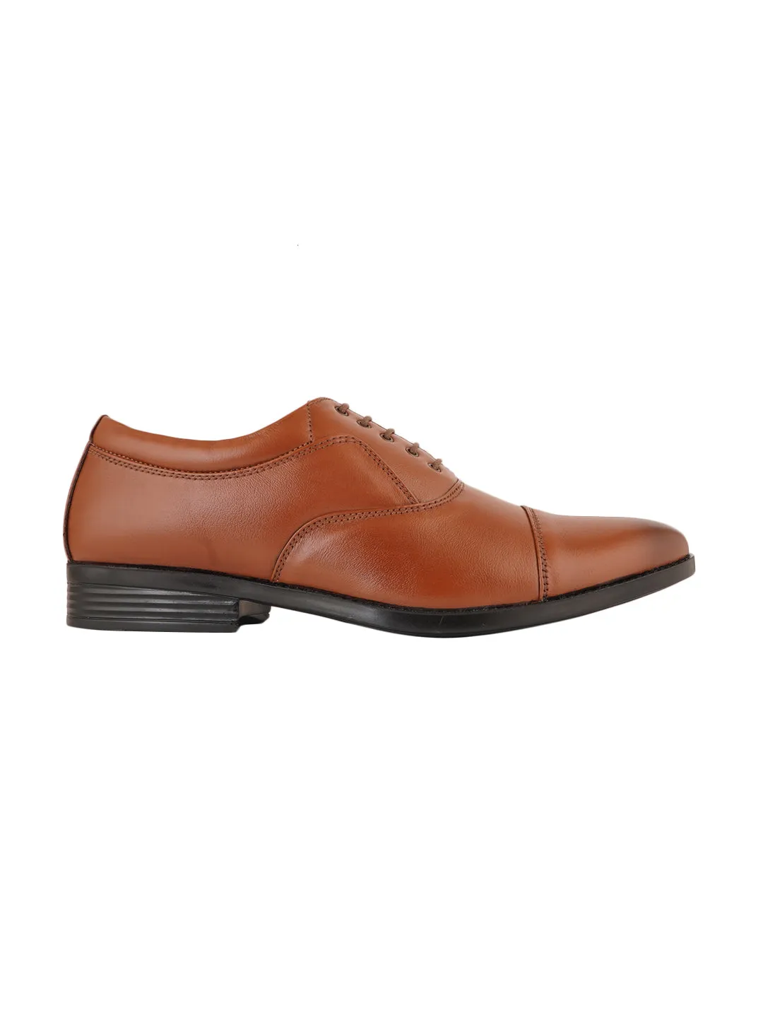 Pelle Albero Tan Mens Formal Shoes