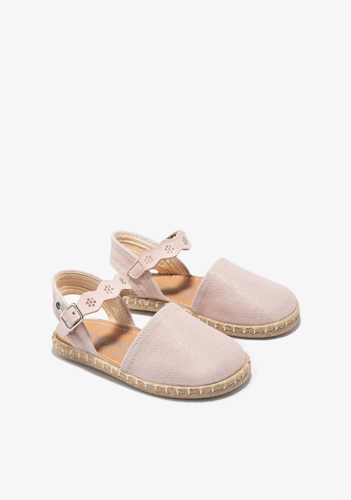 Pink Strass Espadrilles