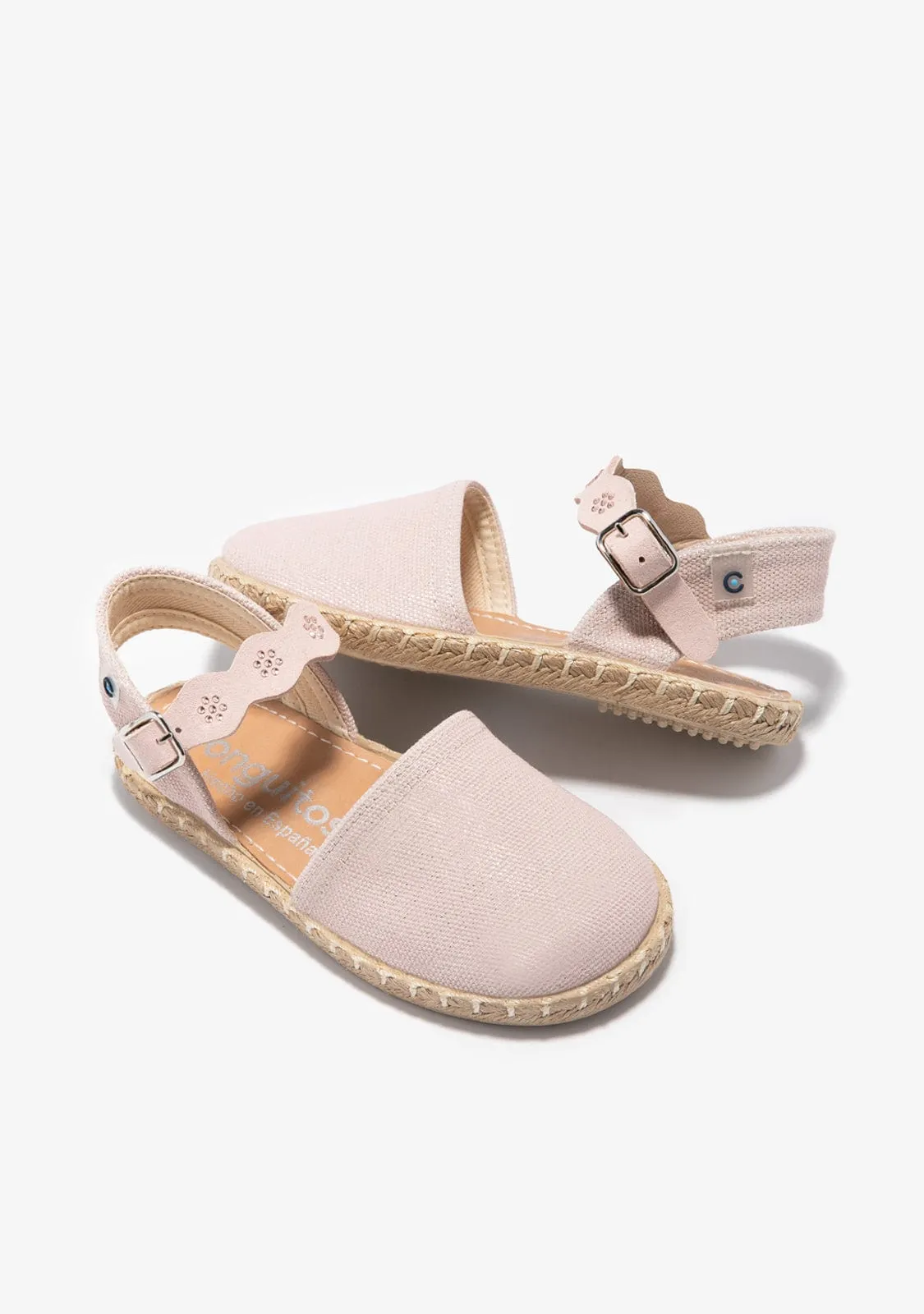 Pink Strass Espadrilles