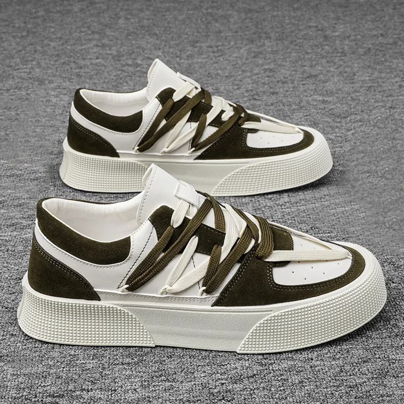 Retro Leather Sneaker