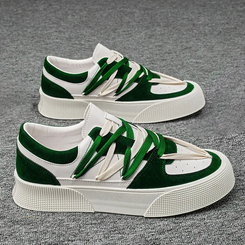 Retro Leather Sneaker
