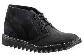 Rossi Boots 4046 Original Ripple Sole Desert Boot Black Suede