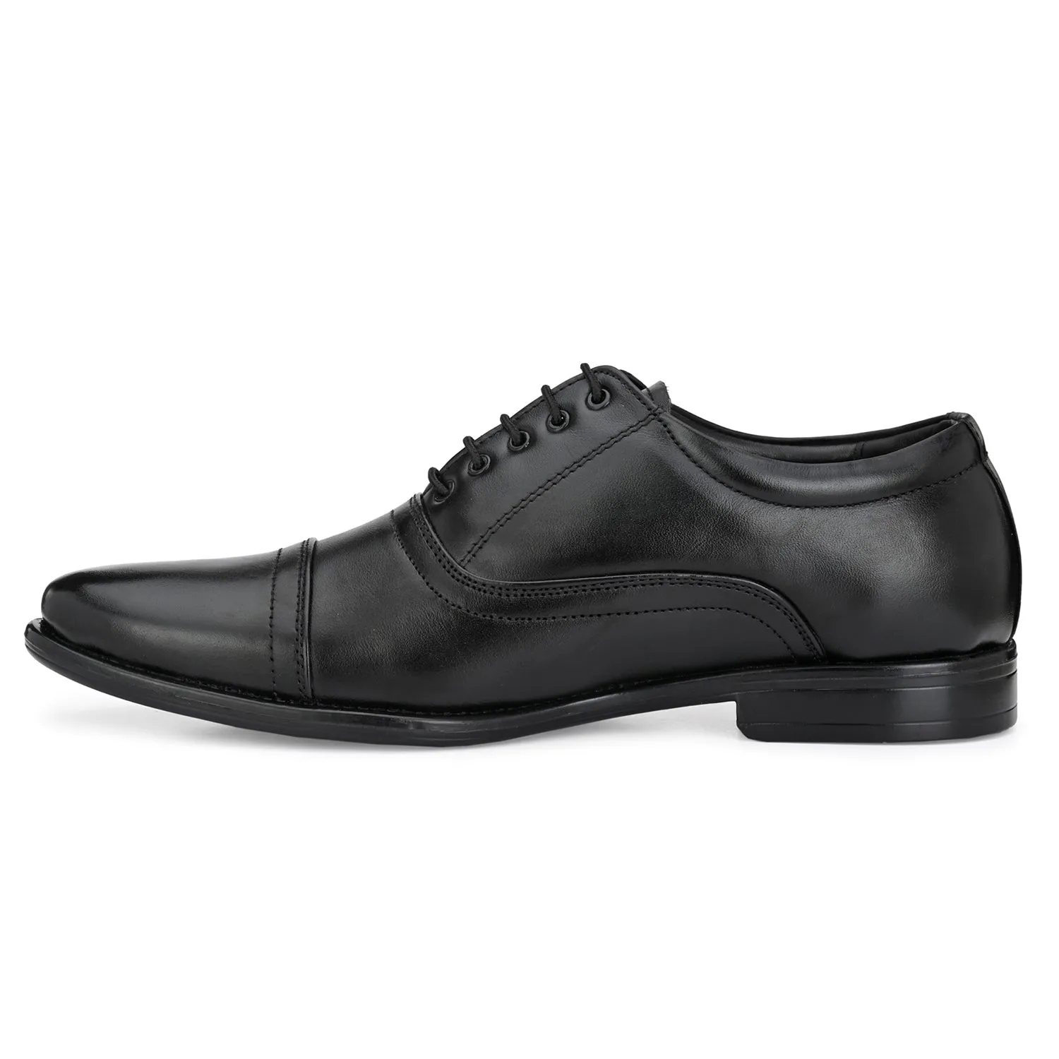 Shelby Genuine Leather Light Weight Toe Cap Formal Derbies