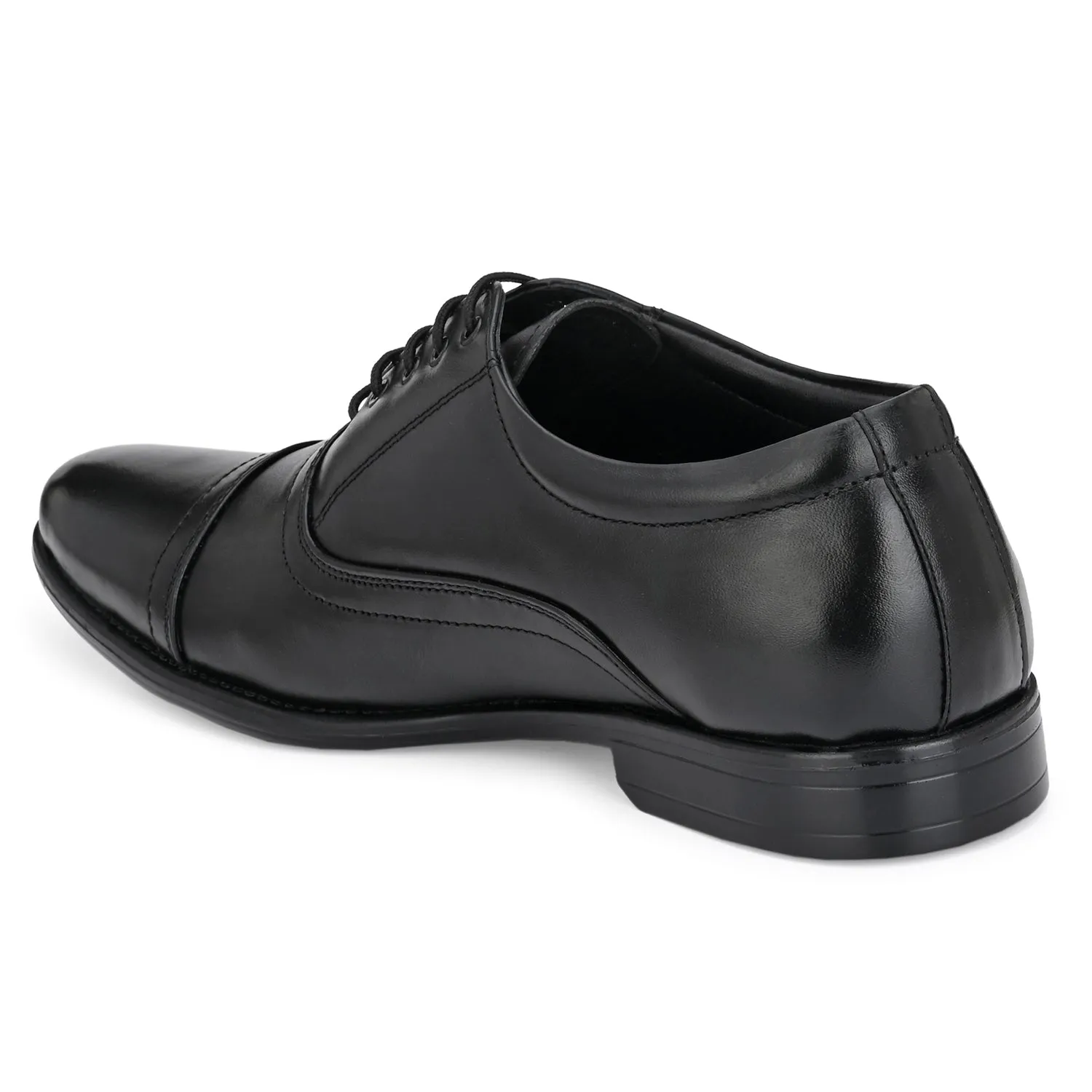 Shelby Genuine Leather Light Weight Toe Cap Formal Derbies