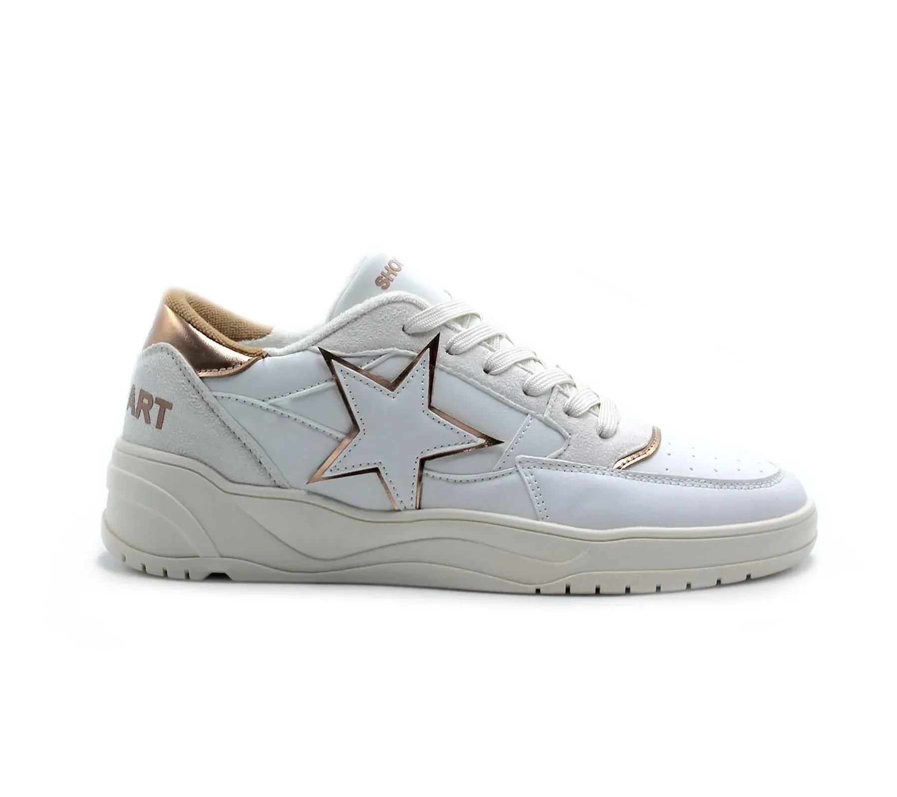 Shop Art donna scarpa Chunky Pam SASS240739 OFF WHITE/ CREMA/ BRONZO