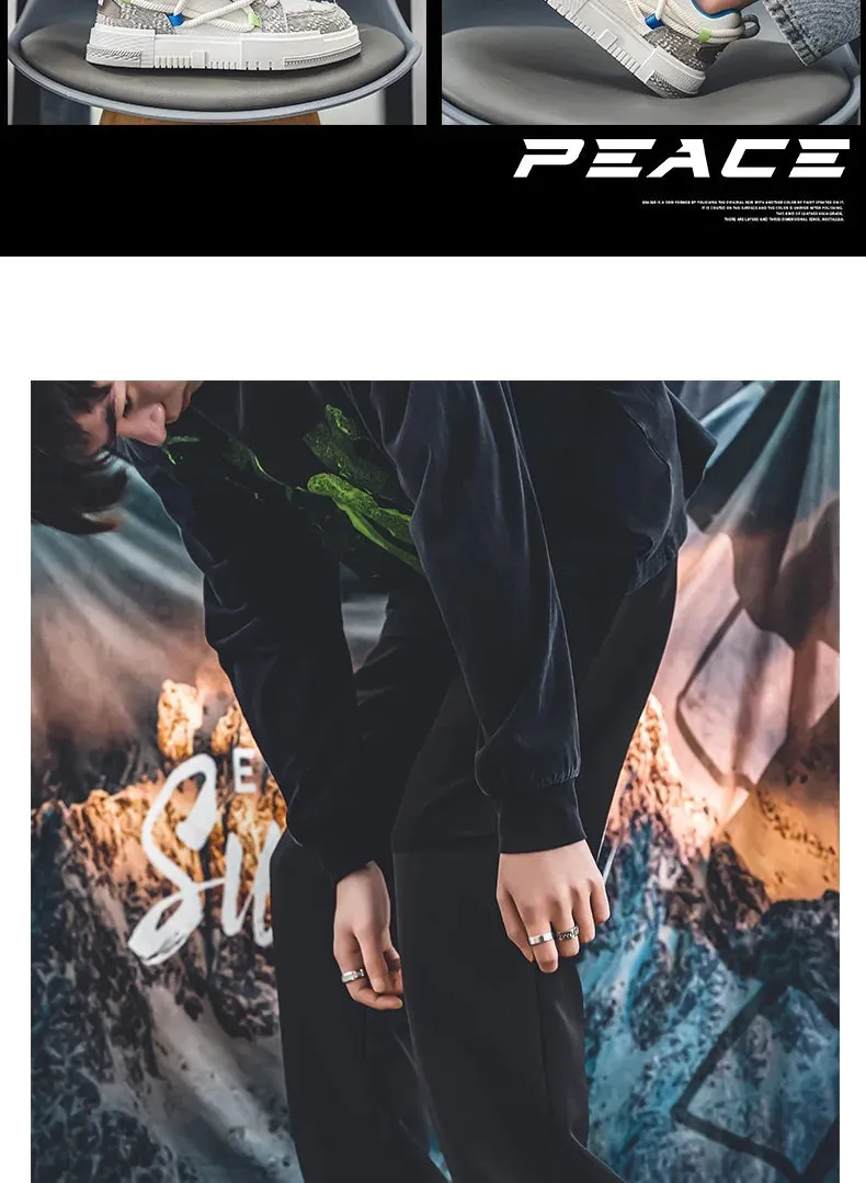 Skateboard Shoes Men Low