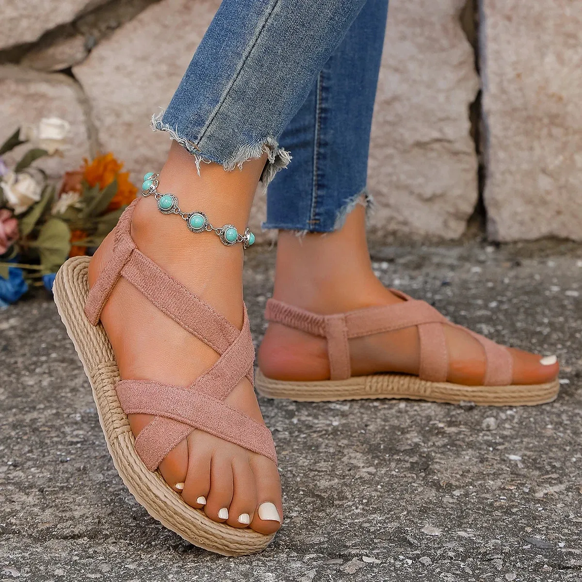 Soft soled flat sandals™