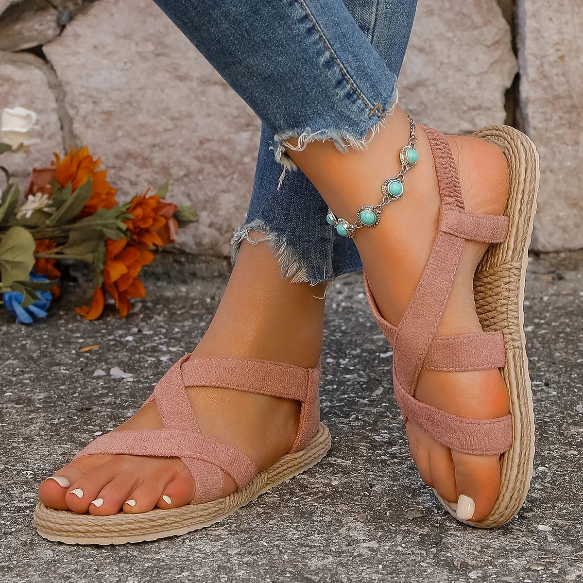 Soft soled flat sandals™