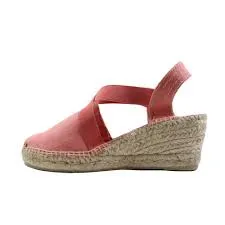 Toni Pons Ter Vegan Closed Toe Linen Wedge Espadrille