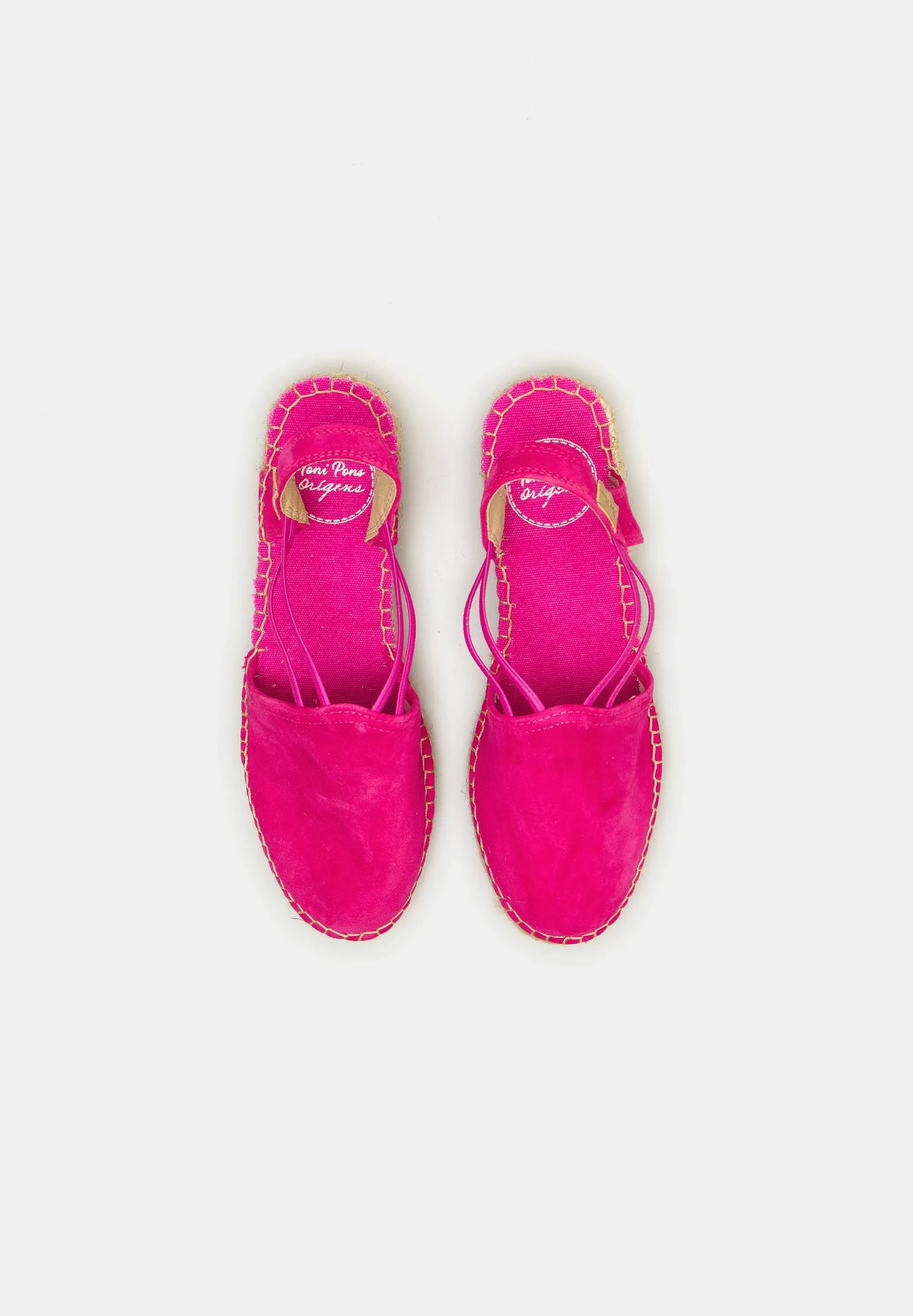 Tremp wedge espadrilles Fuschia Suede