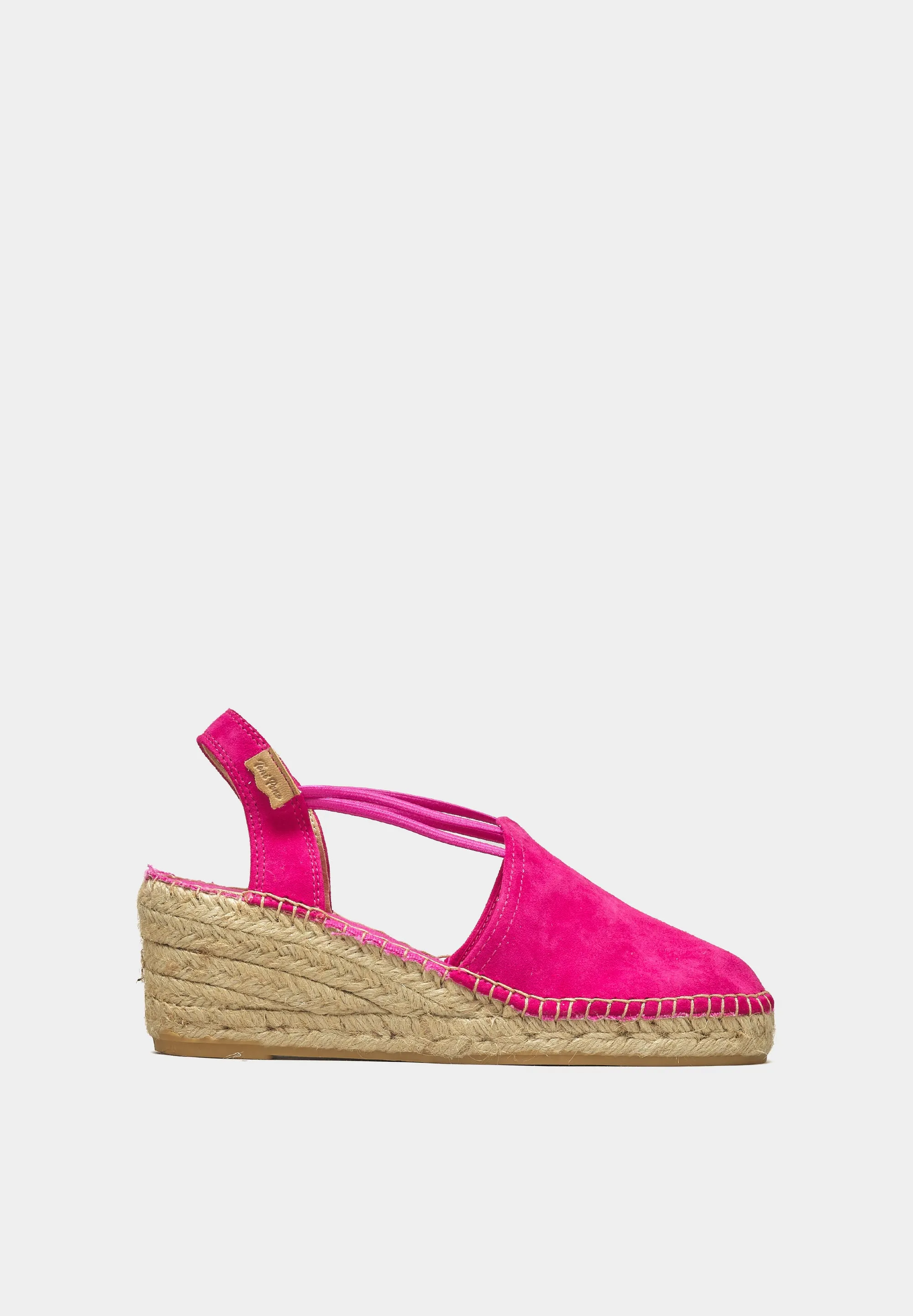 Tremp wedge espadrilles Fuschia Suede