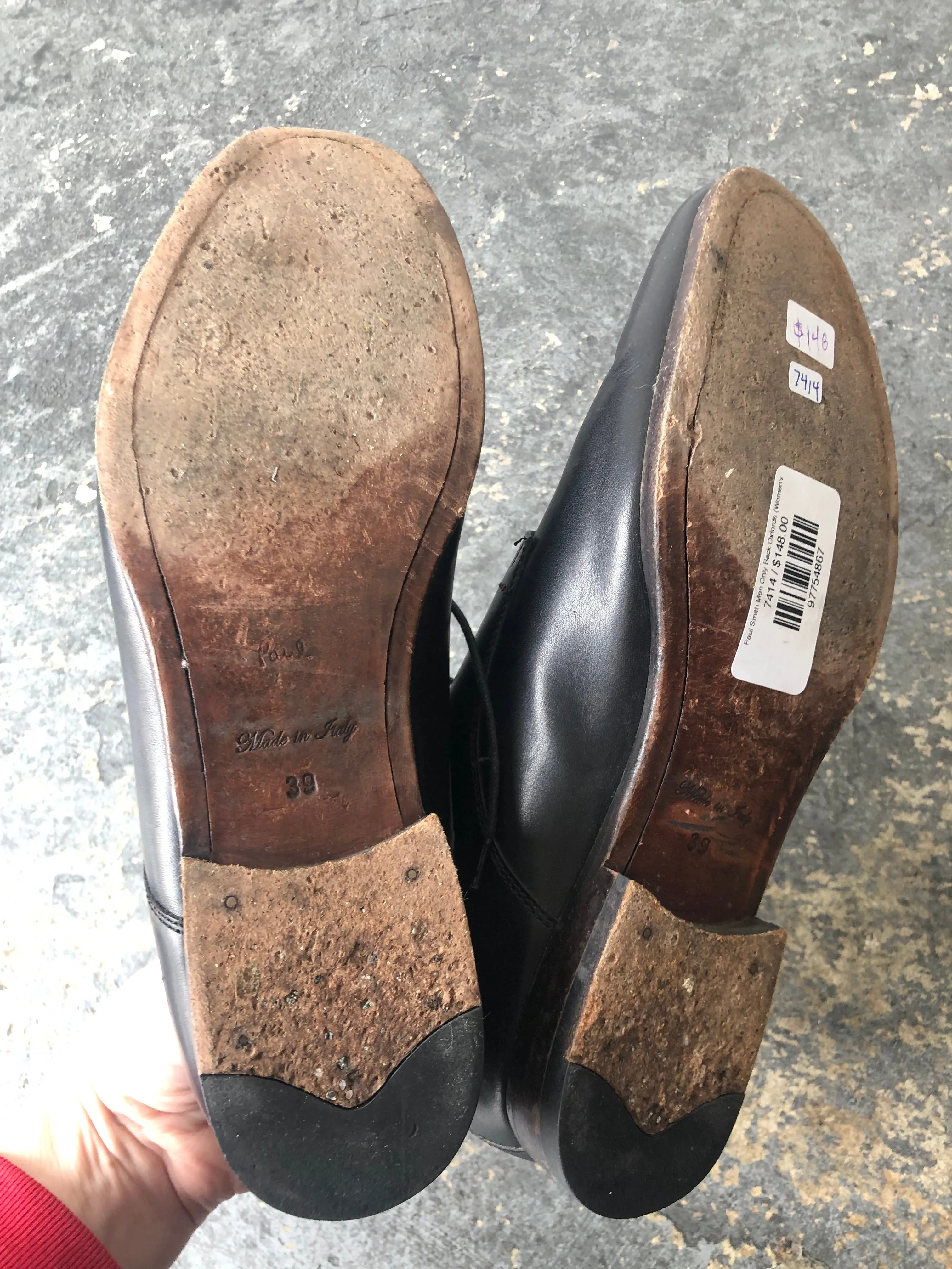 Vintage Paul Smith Men Only Back Oxfords (Women's)