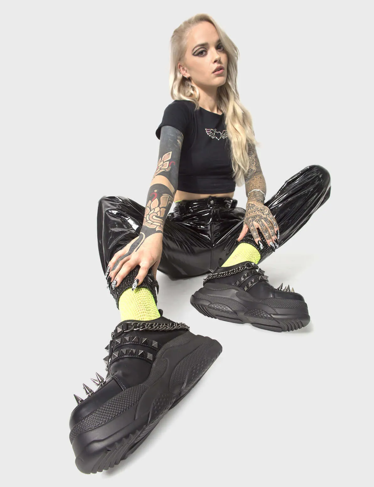 Watch Out Chunky Platform Sneakers