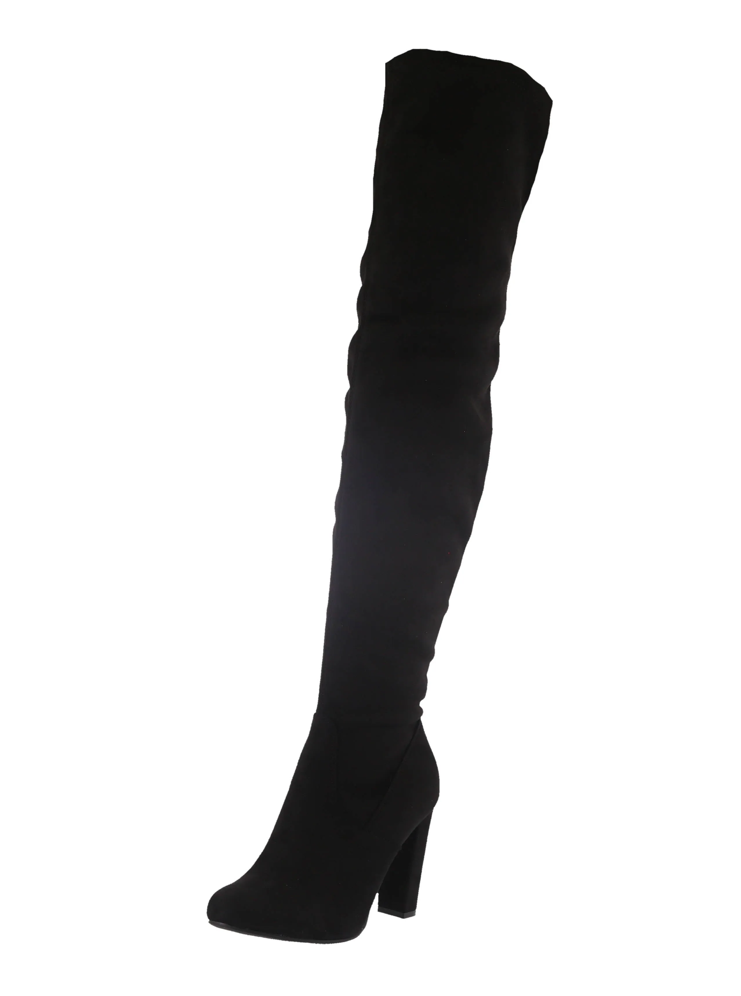 WOMAN'S SHOES BLACK SUEDE BOOTS KEEN-1