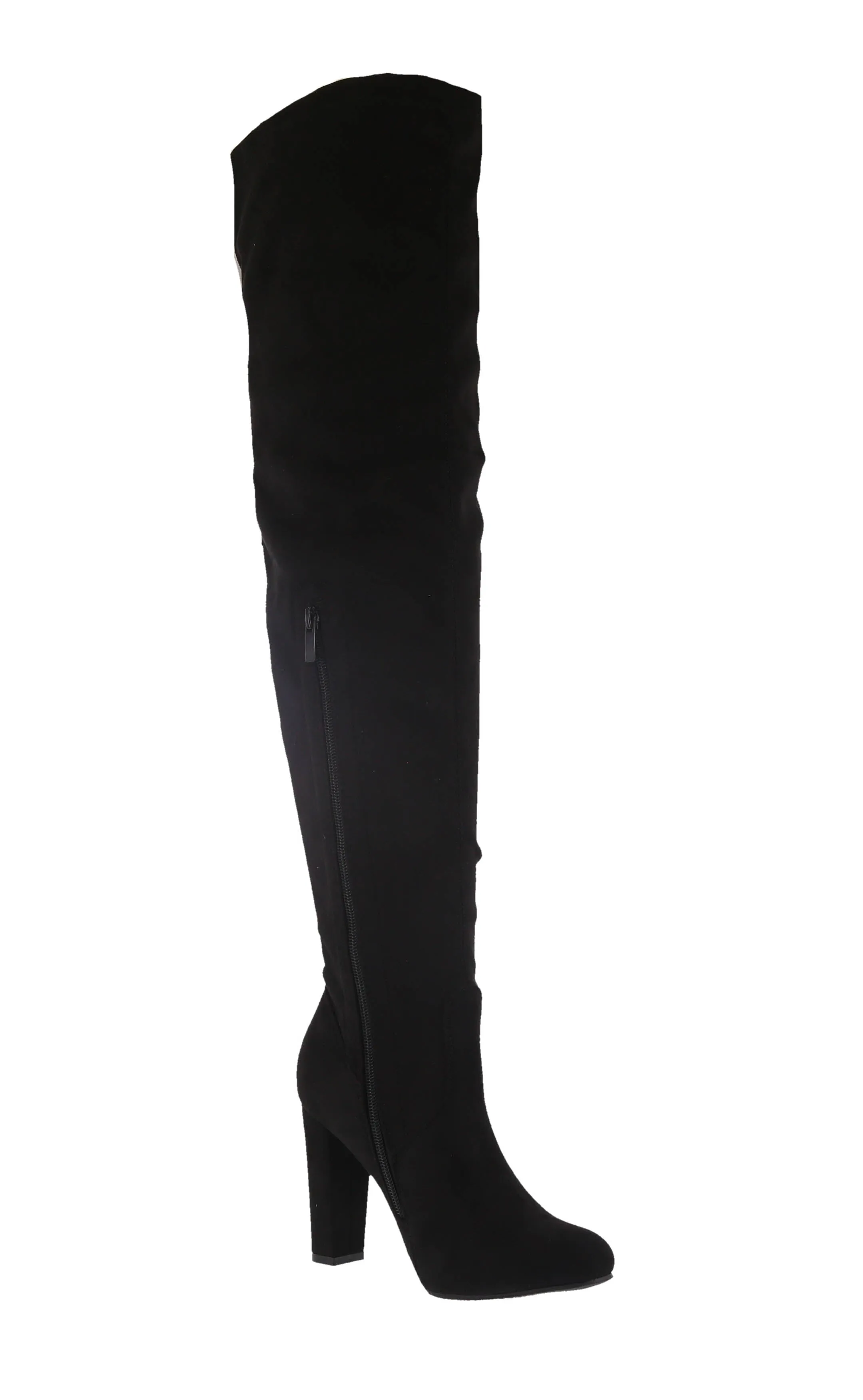 WOMAN'S SHOES BLACK SUEDE BOOTS KEEN-1