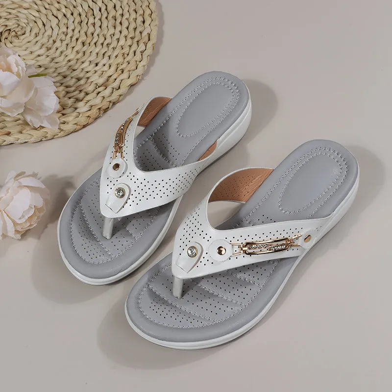 Women's support soft cushion Flip Flops Thong Sandals Slippers